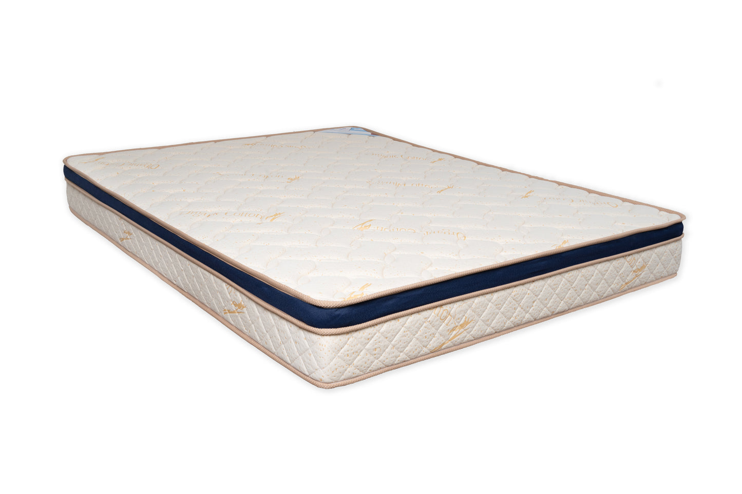 RichSleep Cervical Spine Support Euro-Top Series Single Size Mattress | Orthopedic Support with Cervical Spine Coil | High-Resilient Foam & Hard Foam Encasement | Organic Cotton Quilted Cover with Air Ventilation | 7 years Warranty