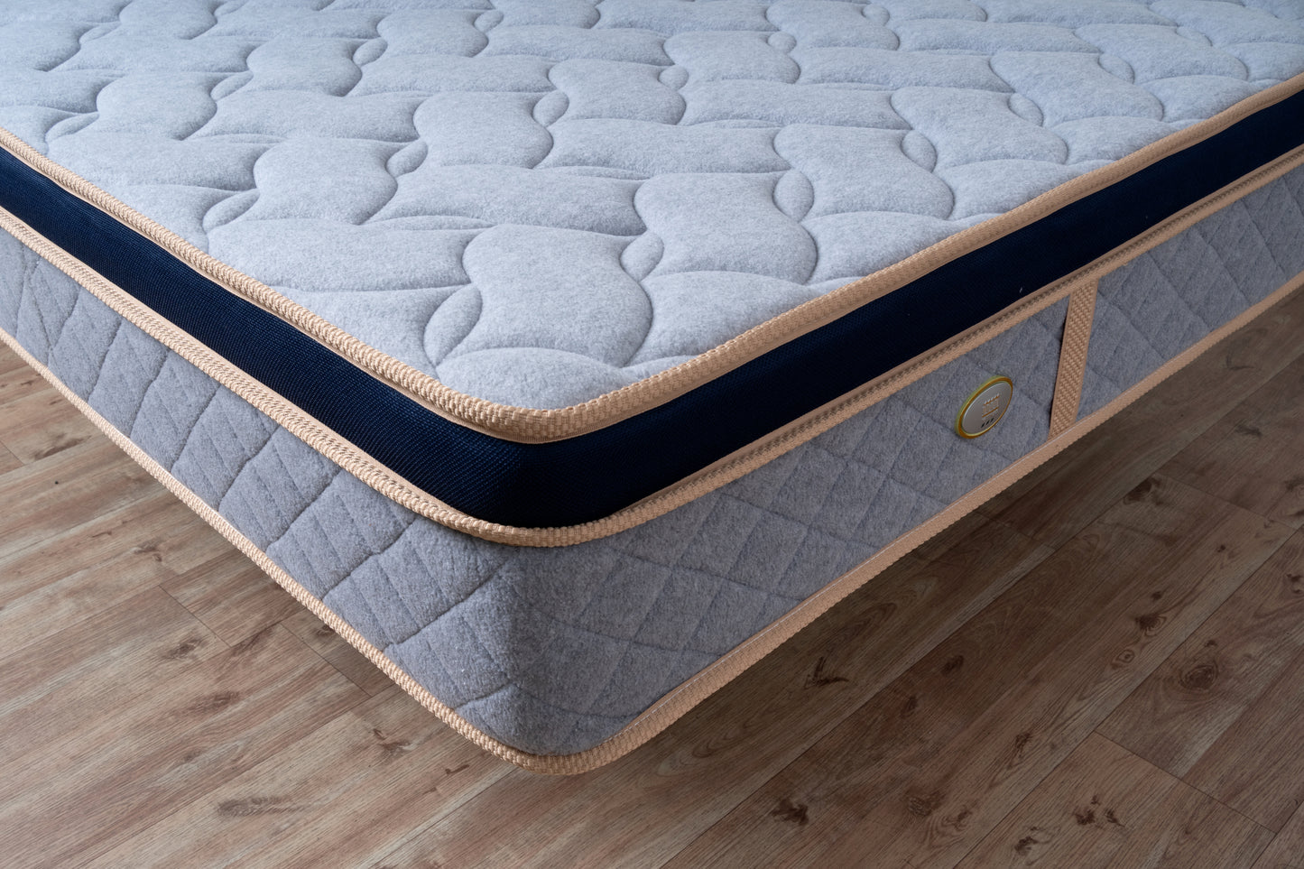 Richsleep ComfortPedic Dr-Series Single Size Mattress | Euro-Top Design & High-Resilient Foam | Orthopedic Support & Air Ventilation | 10 Years Warranty
