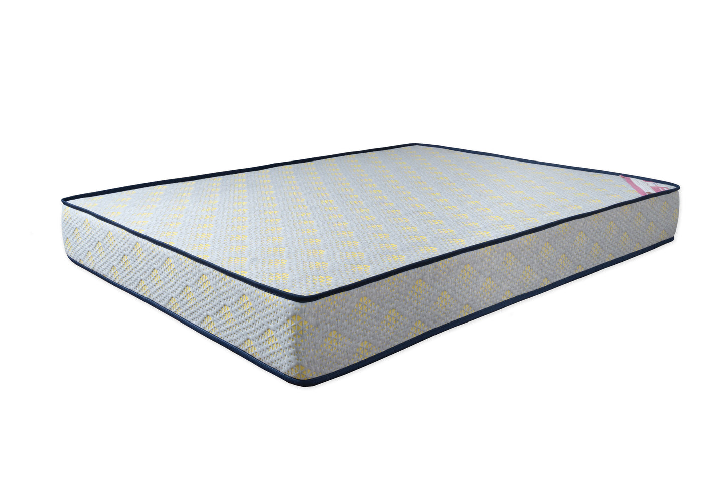 Richsleep FreshTouch Dual Comfort Plus | Single Size Mattress | IIT Delhi-certified, PU-Act Gen used to protect Bacteria, Fungi & Virus| Grey & Yellow | 10 years Warranty