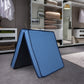Richsleep Foldable Single Bed Mattress | Premium High-Resilience Foam | Portable Folding Mattress for Floor, Guest & Travel Use | Blue