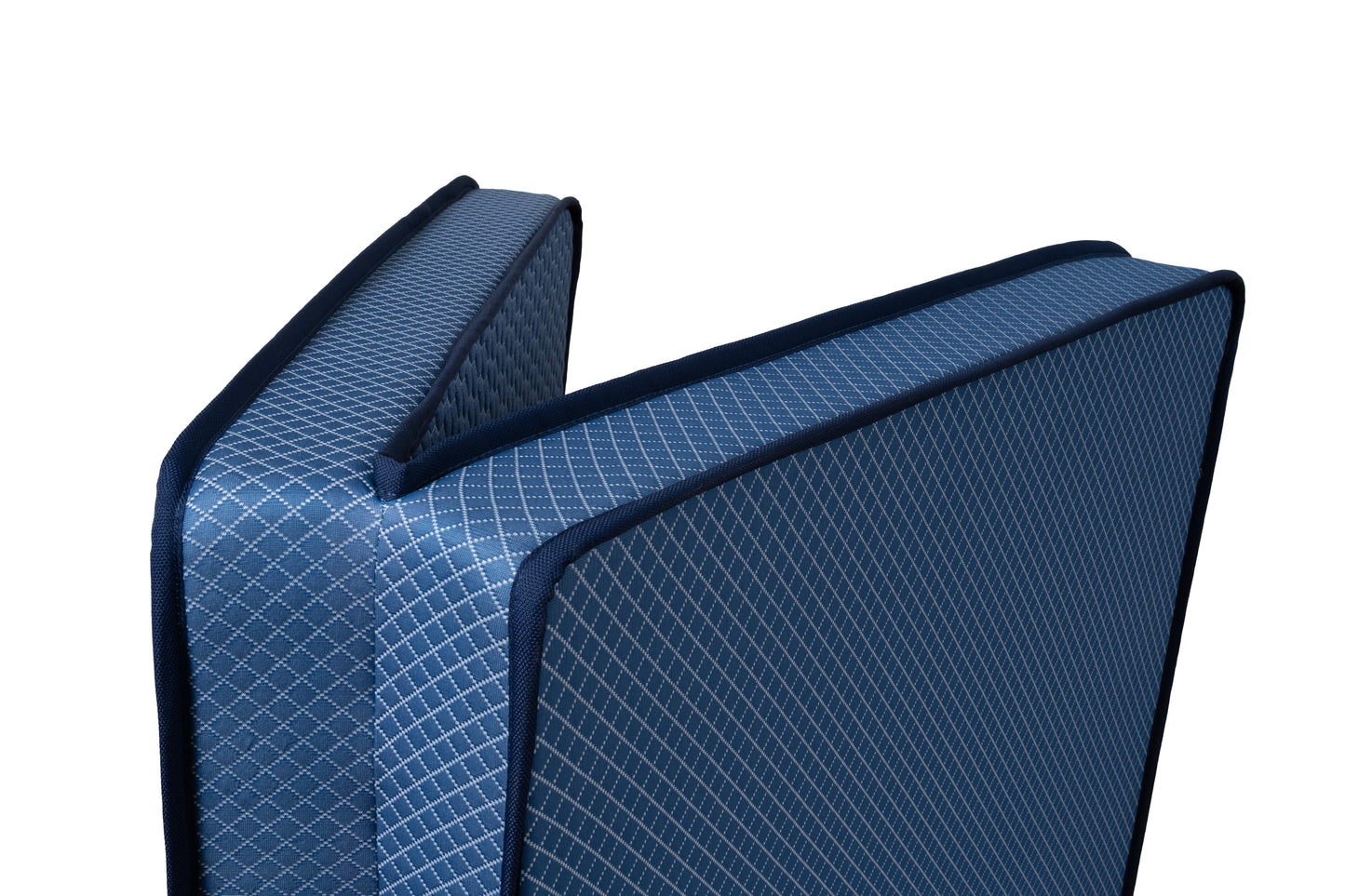 Richsleep Foldable Single Bed Mattress | Premium High-Resilience Foam | Portable Folding Mattress for Floor, Guest & Travel Use | Blue