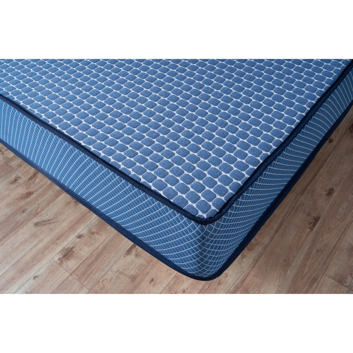 Richsleep FreshTouch Dual Comfort Plus | Single Size Mattress | IIT Delhi-certified, PU-Act Gen used to protect  Bacteria, Fungi & Virus| Blue | 10 years Warranty